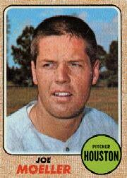 1968 Topps Baseball Cards      359     Joe Moeller